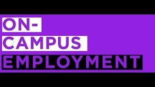 On Campus Employment Information