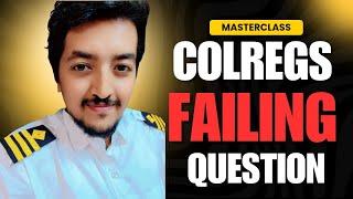 COLREGS Failing question | MMD Orals | Rules of the road | Merchant Navy