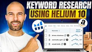 How To Do Amazon Keyword Research Using Helium 10 | FULL Tutorial!