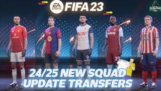 24/25 New Squad Update For FIFA 23 | Promoted & Relegated Clubs EA FC 24 Ratings