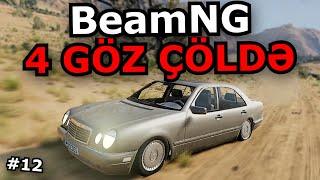 4 GÖZÜ ÇÖLDƏ SÜRDÜM / BMW M6, PATROL [BeamNG Drive] Azərbaycanca