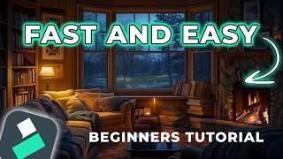Cozy Ambience in Filmora Video Editor | Beginners Tutorial