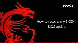 MSI® HOW TO use Flash BIOS Button