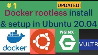 Docker rootless install and setup in Ubuntu