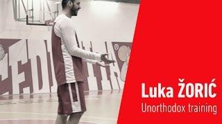 Luka Žorić unorthodox training I KK Cedevita TV