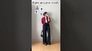 Outfit ideas from meesho #outfitideas #meeshohaul #meesho #koreanfashion #pinterest