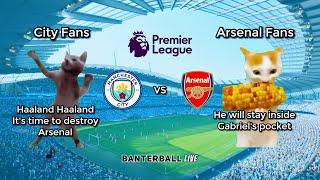 Manchester City 2 - 2 Arsenal | Cat Memes highlights | Premier League 2024/25