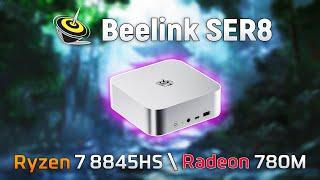 Powerful Gaming Mini-PC Beelink SER8 with Ryzen 7 8845HS