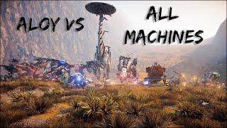 Aloy VS All Machines + Bosses Simultaneously / Ultra Hard (HZD Arena)