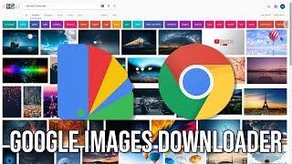 Google Chrome | Showcasing Google image downloader extension