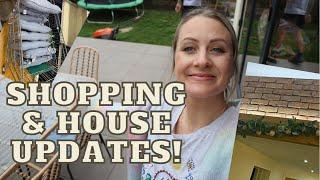 HOUSE UPDATES, SHOPPING IN DUNELM, PRODUCTIVE DAY WITH ME, SHOPPING FOR THE NEW HOUSE CHATTY VLOG!