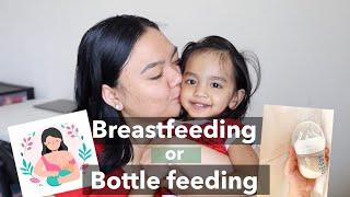 BREASTFEEDING OR BOTTLE FEEDING? | MY EXPERIENCE WITH BOTH | QISTHINA'S DIARY