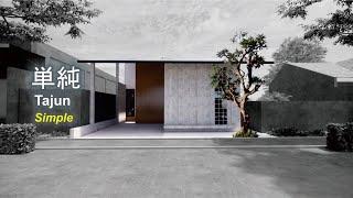 Simple, comfortable and natural house design