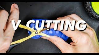 Quick trick for more grip! || V Cutting Inserts