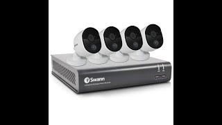 Swann SWDVK-845804V-US 8-Channel 1080p 1TB DVR with 4 Cameras & Google Assistant part I