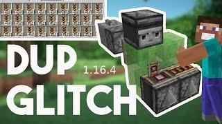 THE BEST 100% WORKING  DUPLICATION  GLITCH 1.16.4 MINECRAFT (java) Bedrock Tutorial/How to (2021)