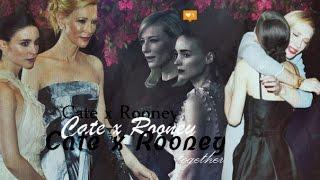 Cate Blanchett x Rooney Mara x together x