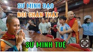 Mới nhất, lời tâm sự chân thật chân tu Sư Thích Minh Đạo về Sư Thích Minh Tuệ #suminhdao#shorts