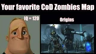 What your favorite CoD Zombies map says about you.