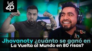 ¿Cuánto se gana Jhovanoty  en La Vuelta al Mundo en 80 risas y en Tropicana?