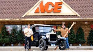 Driving Our 100-Year-Old Ford Model T To The Hardware Store!