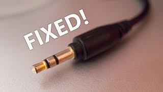 How to fix a broken headphone jack