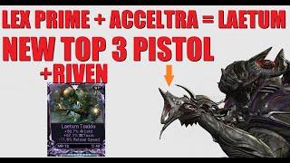 [WARFRAME] NEW Incarnon Pistol Laetum HIGHEST DPS + RIven Advice Build/Guide l Angels of The Zariman