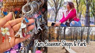 Paris Vlog 4 | Paris Souvenir Shops | Tops, Bags, Scarfs, Keychains and more | Shopping in Paris ️