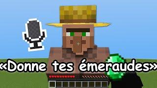 J'ai ajouté des VILLAGEOIS QUI PARLENT à Minecraft