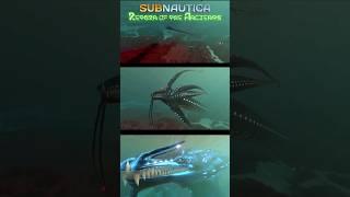 Gargantuan Leviathan Size comparison #subnautica #shorts