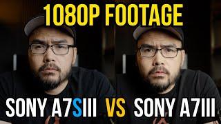 Sony a7SIII vs Sony a7III 1080p Footage #sonya7siii #Sonya7III