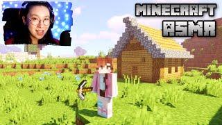 Minecraft ASMR ️ New Survival World, who dis?  Facecam + Close Up Soft Spoken Voice