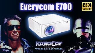 Поддержка 4К! Everycom E700 2K проектор для ДОМАШНЕГО КИНОТЕАТРА!