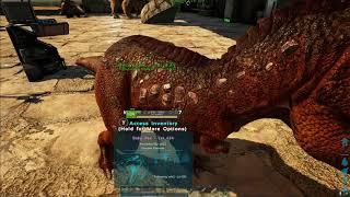 Ark Survival Evolved imprint baby dino 100 per cent in 1 go without mod