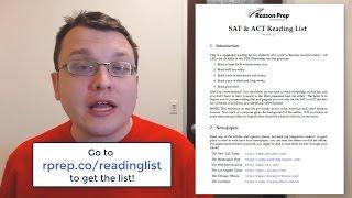 SAT & ACT Reading List  - Just Pick C #24