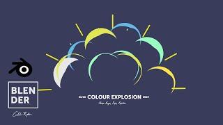 Blender Tutorial | Colourful Explosion