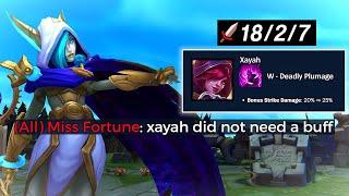 Insane Game With The New Xayah BUFFS!