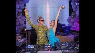Paris Hilton Sings "Stars Are Blind" With Olivia Rodrigo At Grammys 2022 After-Party
