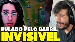 GRAGOLANDIA MELHOR BARRIL INVISÍVEL, REVOLTA TILTADO COM GILLETTE ULT, YONE 1V9 - MMS  LOL