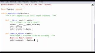 Basic Python Tutorial - How to Use Object Oriented Programming (OOP) to create GUI