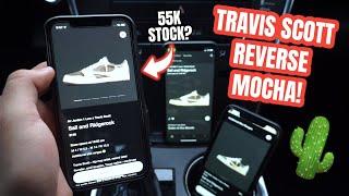 LIVE COP: Travis Scott Air Jordan 1 Low “Reverse Mocha”