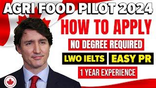 Agri Food Pilot 2024 : Agri Food Immigration Pilot Program | Canada PR Pilot Program | IRCC Update