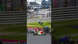 Rossi made his opponent suffer