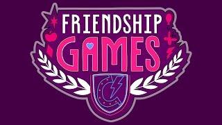 How to draw Friendship Games logo My Little Pony Equestria Girls MLP