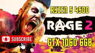 RAGE 2 - Test in GTX 1060 6GB DDR5 (2024, 1080P) /fHDgaming/