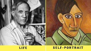 What Famous Painters Looked Like in Their Self-Portraits and in Real Life