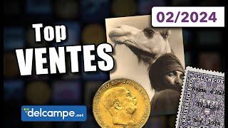 TOP SALES on Delcampe (February 2024) | The collectables of the marketplace