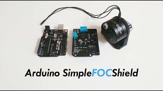 Arduino Simple Field Oriented Control BLDC driver Shield - SimpleFOCShield