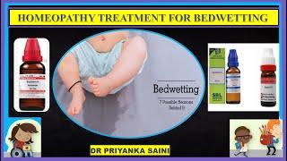 BEDWETTING/ NOCTURNAL ENURESIS IN CHILDREN || HOMEOPATHY TREATMENT || WORMS @dr.priyankashomeopathy