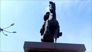 Памятник основателю Царицина-Волгограда Григорию Осиповичу Засекуну Volgograd Zasekin 创始人纪念碑 の創設者の記念